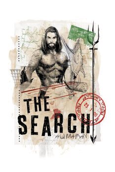 Umetniški tisk Aquaman - The Search