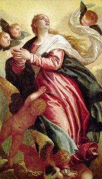 Konsttryck Assumption of the Virgin