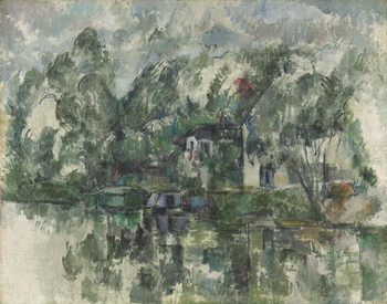 Kunsttryk At the Water's Edge, c. 1890