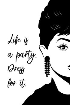 Ilustrace Audray Quote