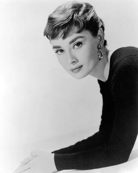 Konstfotografering Audrey Hepburn