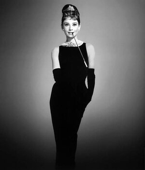 Kunstfotografi Audrey Hepburn