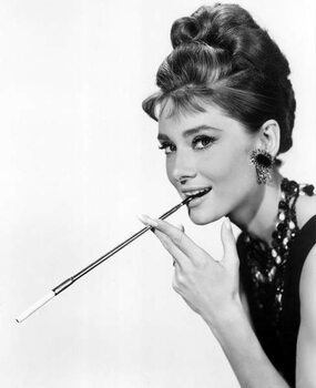Художествено Изкуство Audrey Hepburn in 'Breakfast at Tiffany's, 1961
