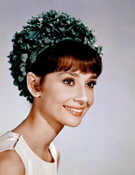 Kunstdruk Audrey Hepburn In The 60'S