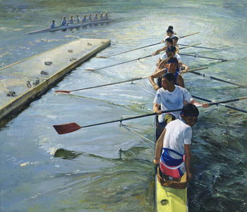 Kunsttryk Away from the Raft, Henley