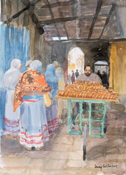 Reprodukcija umjetnosti Bagel Seller in the Old City, Jerusalem, 2019