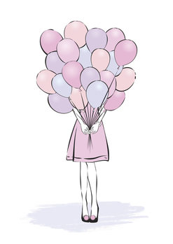 Ilustrace Balloons