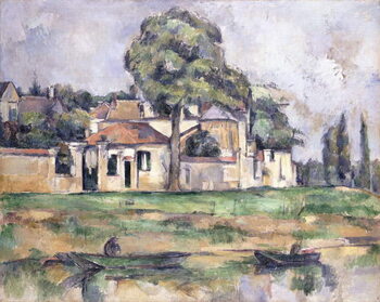 Reprodukcja Banks of the Marne, 1888