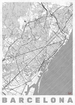 Mapa Barcelona