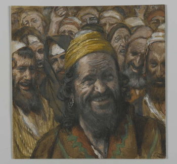 Reproducción de arte Barrabbas, illustration from 'The Life of Our Lord Jesus Christ', 1886-94
