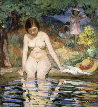 Konsttryck Bather; Baigneuse, 1910