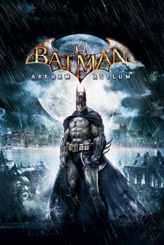 Konsttryck Batman Arkham Asylum