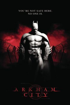 Konsttryck Batman Arkham City