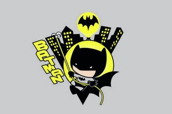 Poster de artă Batman - Chibi