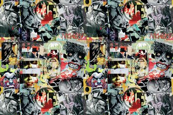 Művészi plakát Batman Comic Collection