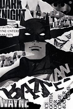 Kunstafdruk Batman - Dark Knight