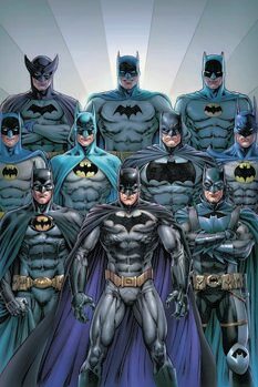 Druk artystyczny Batman - Versions