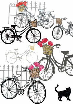 Kunstdruk Bicycles, 2013