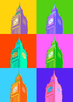 Művészi plakát Big Ben and Houses of Parliament