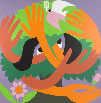 Obrazová reprodukce Bird Watchers, 1973