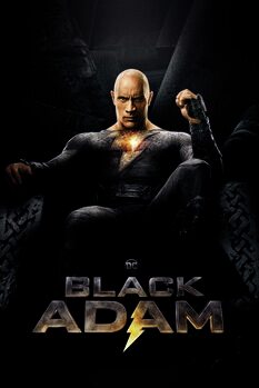 Konsttryck Black Adam - Power born from Rage