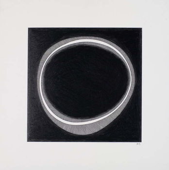 Kunstdruk Black Circle