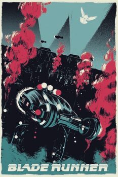 Kunstafdruk Blade Runner - Police 995