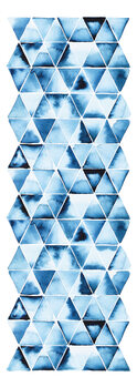 Ilustratie Blue Triangles