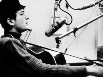 Obrazová reprodukce Bob Dylan,1962