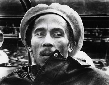 Konstfotografering Bob Marley