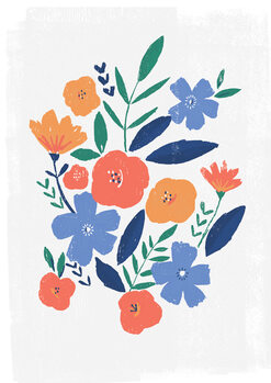 Ilustracja Bold floral