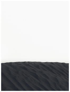 Ilustratie border black sand