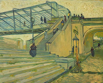 Umelecká tlač Bridge of Trinquetaille, 1888