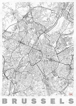 Zemljevid Brussels