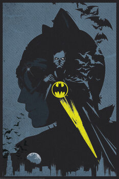 Poster de artă Catwoman & Batman - Protectors of Gotham