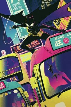 Umjetnički plakat Catwoman - Retro Art