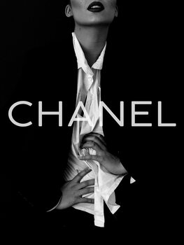 Illustration Chanel model