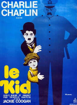 Reproduction de Tableau Charles Chaplin, Le Kid