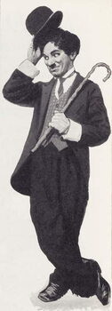 Festmény reprodukció Charlie Chaplin