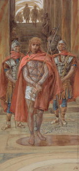 Reproducción de arte Christ Leaves the Judgement Hall, illustration for 'The Life of Christ', c.1886-94