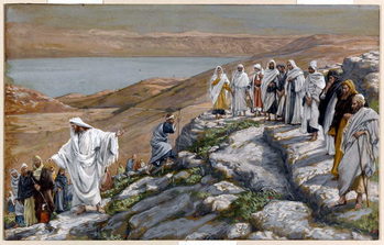 Reproducción de arte Christ Sending Out the Seventy Disciples, Two by Two, illustration for 'The Life of Christ', c.1884-96