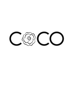 Lámina Coco flower