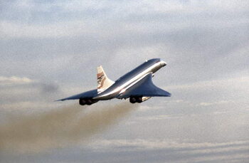 Kunstdruk Concorde in flight