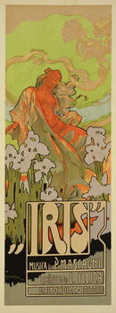 Reproduction de Tableau Cover of Score and Libretto of the opera 'Iris', 1898