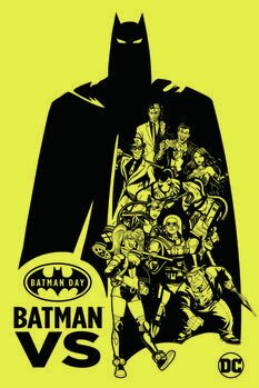 Kunstafdruk DC - Batman Day