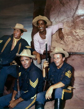 Художествена фотография Dean Mart Peter, Sammy Davis, Jr. and Frank Sinatra