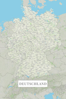 Stadtkarte Deutschland color
