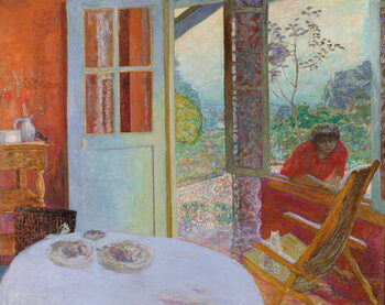 Reprodukcija umjetnosti Dining Room in the Country, 1913