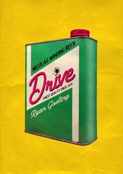 Umjetnički plakat Drive shot