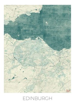 Mapa Edinburgh
